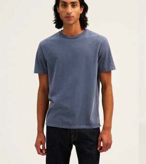 NWT Madewell The Rockaway Tee blue mens size XS style NZ224.